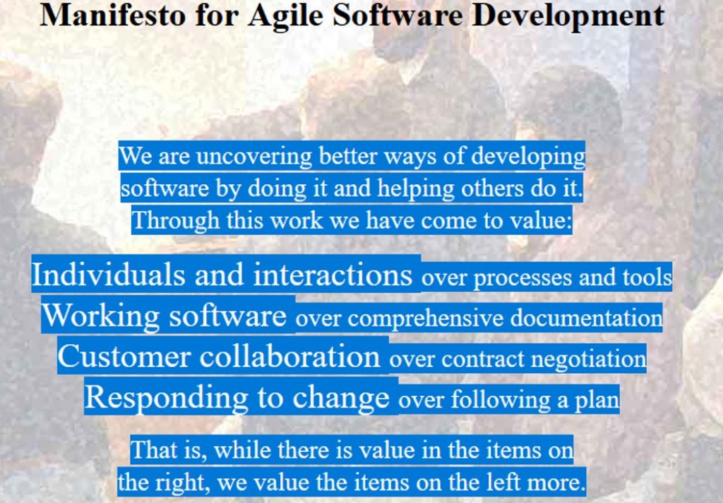Busting the myth of Agile for most projects, most of the time – 1