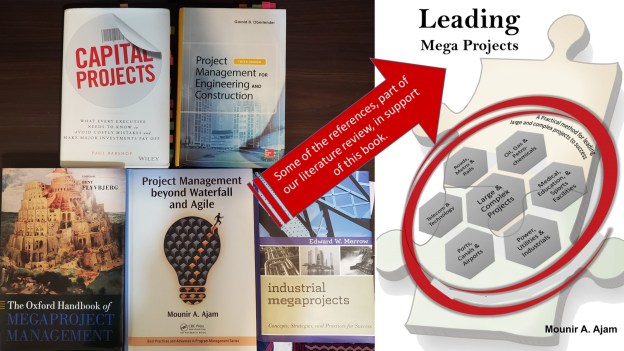 Literature Review supporting the writing of Leading Mega Projects, a Tailored Approach book